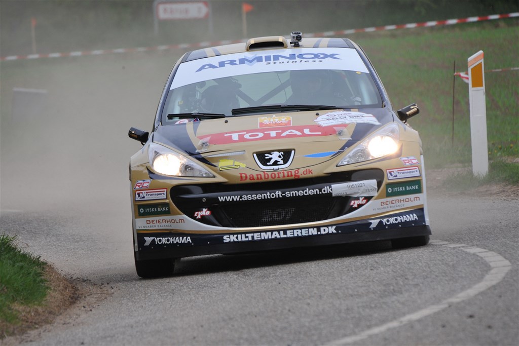Danboring Rally Denmark bliver finale i både Danmarksmesterskabet i rally og West Euro Rally Cup